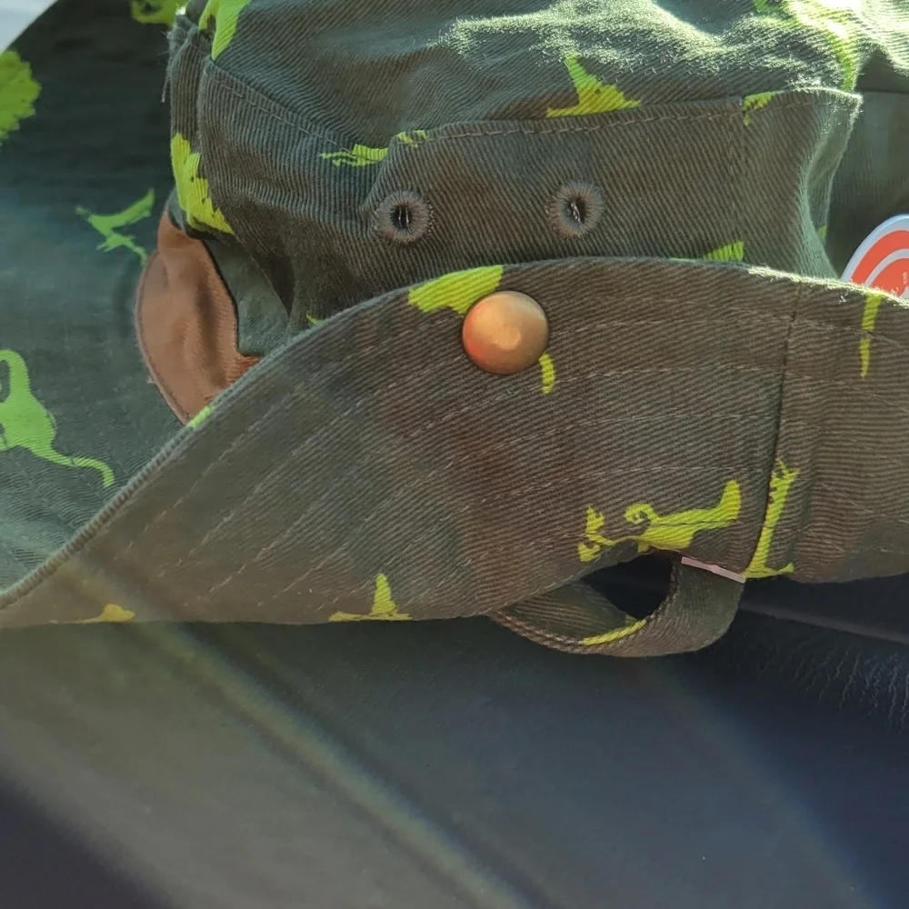 Camo Dinosaur Hat 24 months & Under  Bucket Hat